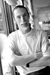 Erick de Ganck chef de cuisine du restaurant gastronomique le Rosebud